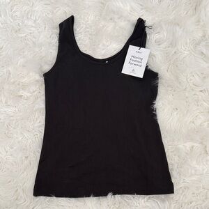 Able Women's Classic Black Tank Top